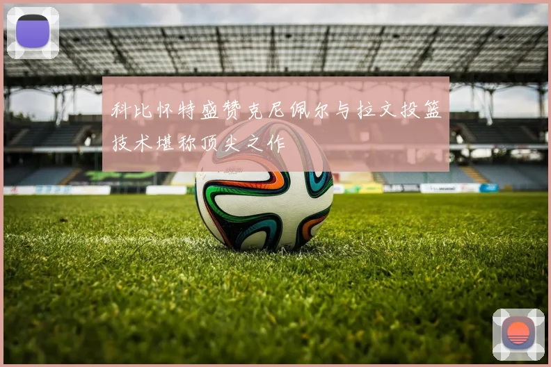 科比怀特盛赞克尼佩尔与拉文投篮技术堪称顶尖之作