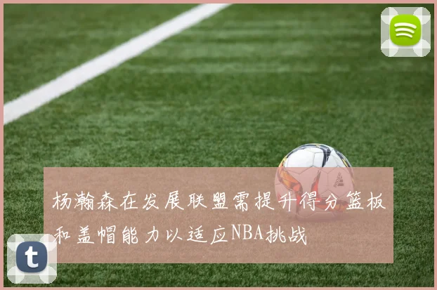 杨瀚森在发展联盟需提升得分篮板和盖帽能力以适应NBA挑战